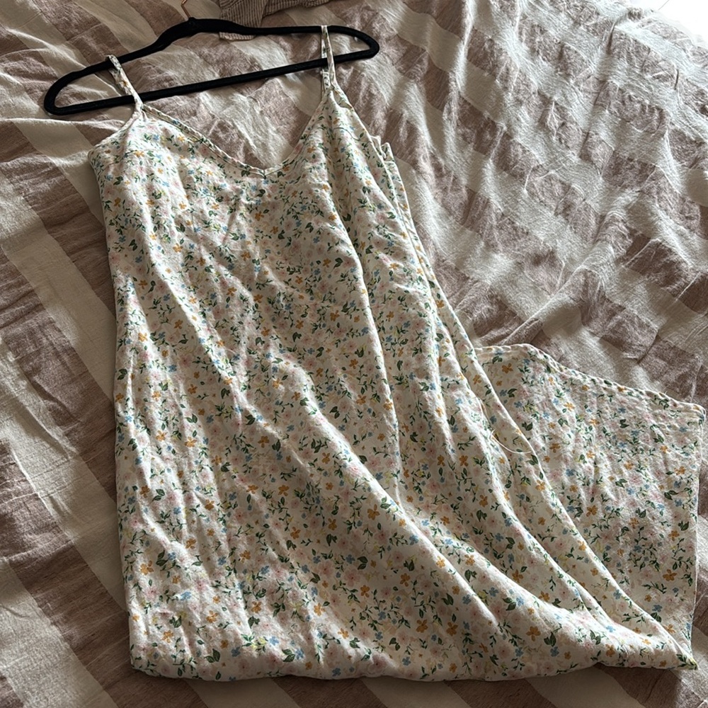 Rhythm Floral Adventure Dress - Cream and Multicolor
